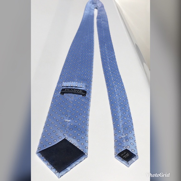 Jos. A. Bank Blue & Silver Tie - Picture 5 of 8